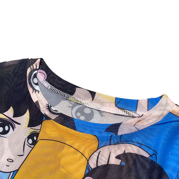COMICS SHEER TOPS