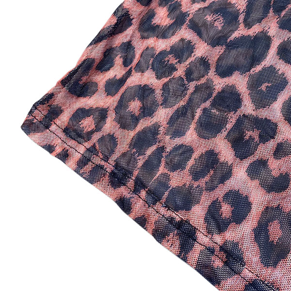 LEOPARD SHEER ONEPIECE