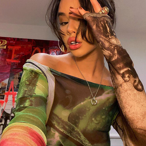 COSMOS SHEER TOPS