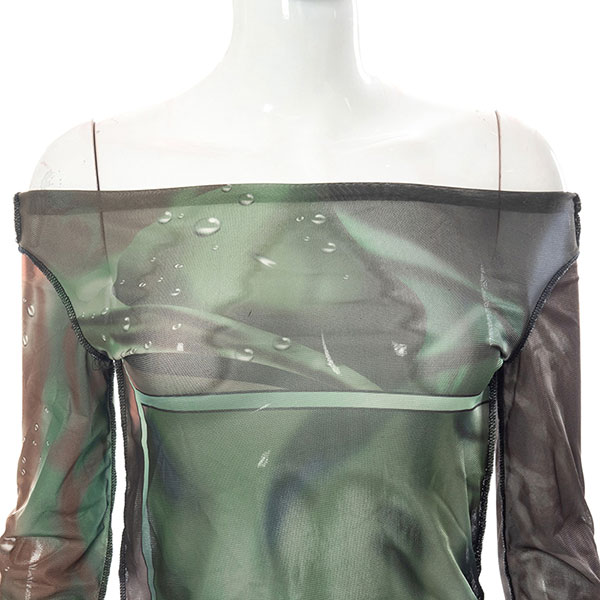 COSMOS SHEER TOPS
