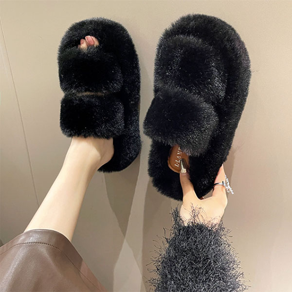 STRAP FUR SANDAL