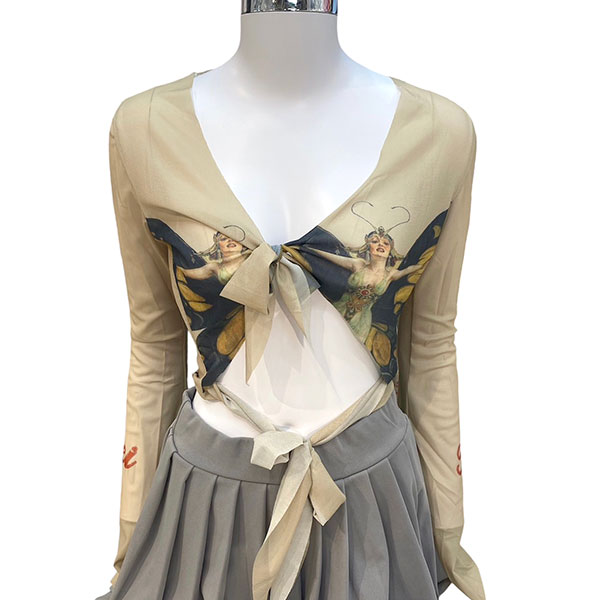 BUTTERFLY SHEER TOPS