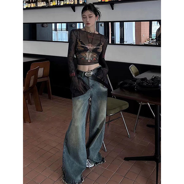 BUTTERFLY SHEER TOPS