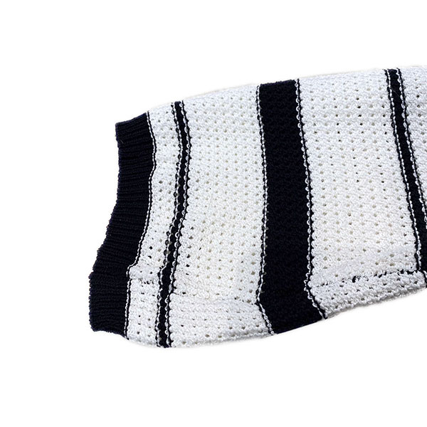 BORDER KNIT TWO PIECE