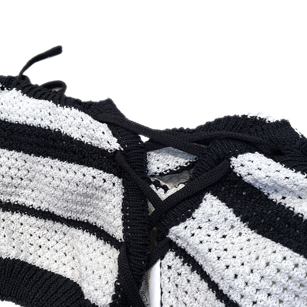 BORDER KNIT TWO PIECE