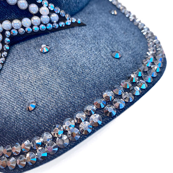 STAR RIVET DENIM CAP