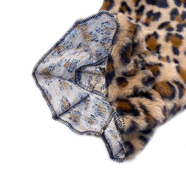 ANIMAL FUR LEG WARMER