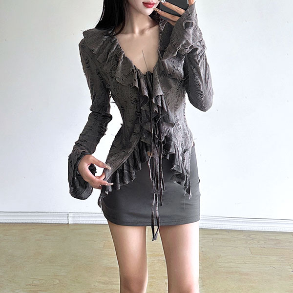 FRILL SHIRT