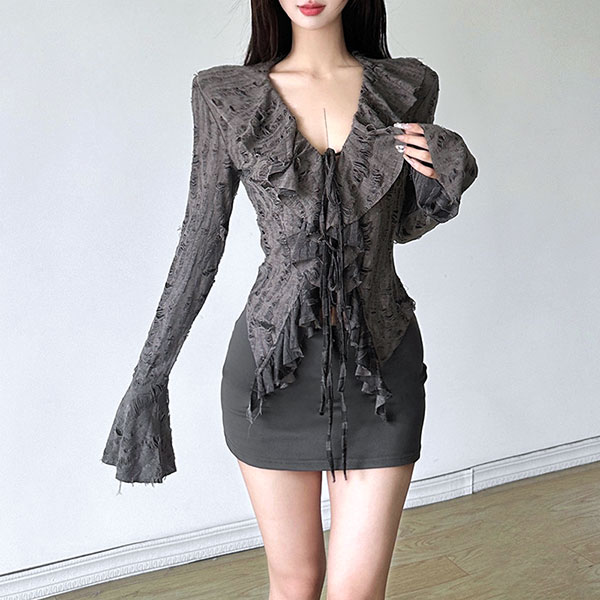FRILL SHIRT