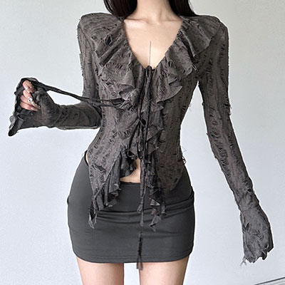 FRILL SHIRT