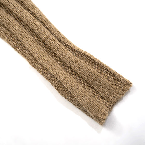 TASSEL ZIP KNIT