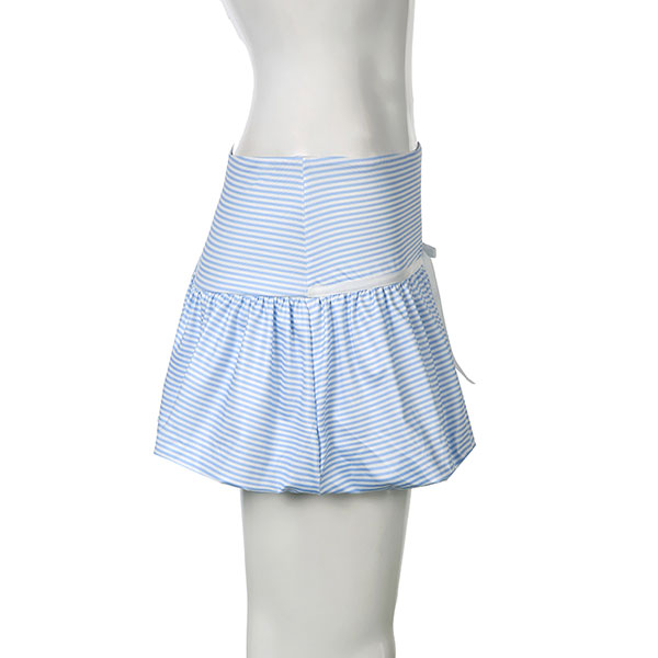 BORDER BALLOON SKIRT