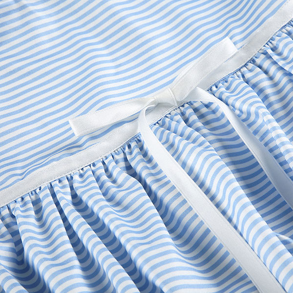 BORDER BALLOON SKIRT