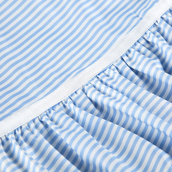 BORDER BALLOON SKIRT