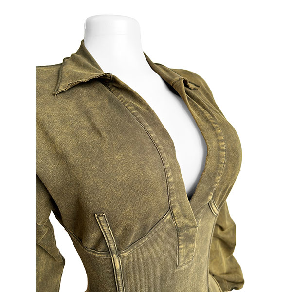 PIGMENT RIB JUMP SUIT