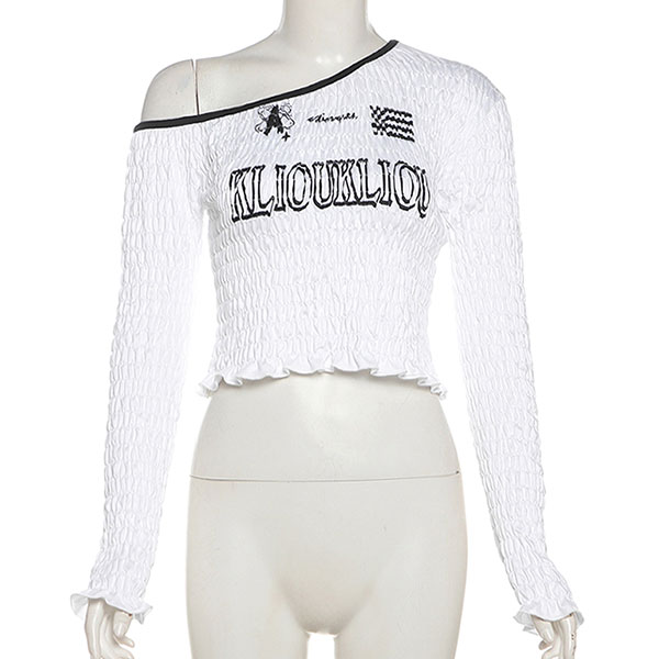 SPORTS SHIRRING TOPS
