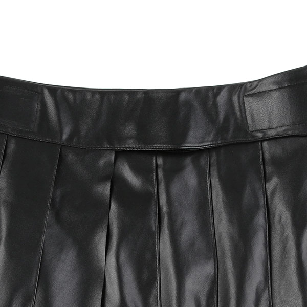 RING PLEATS SKIRT