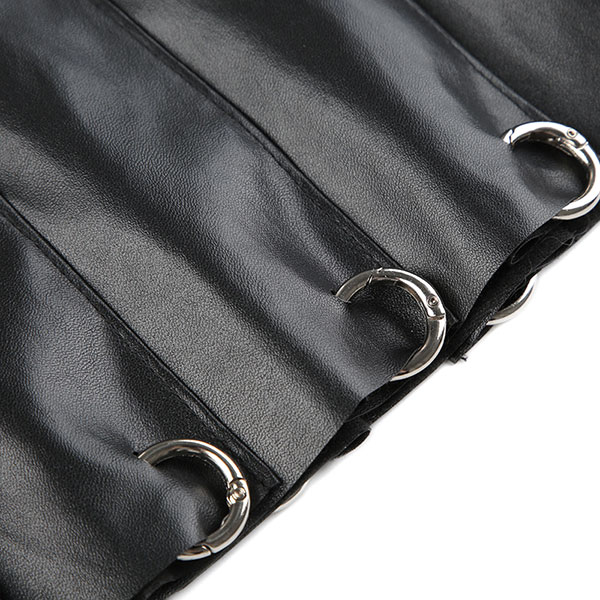 RING PLEATS SKIRT