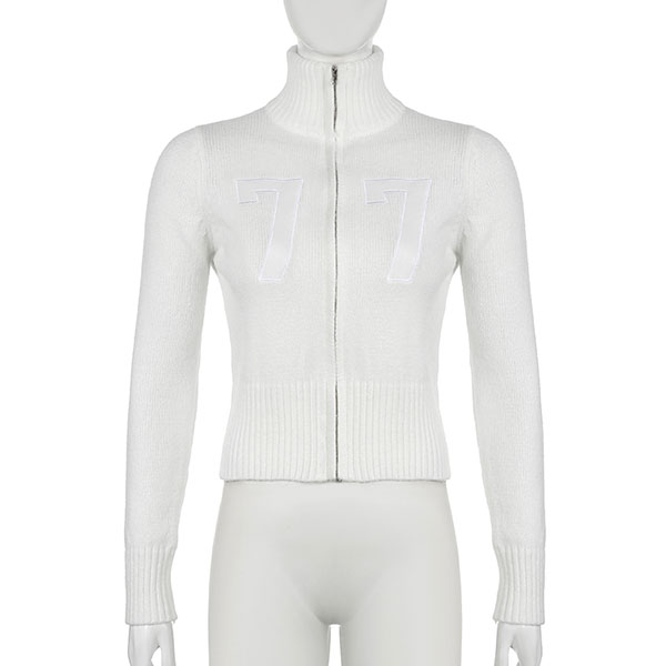 77 ZIP KNIT