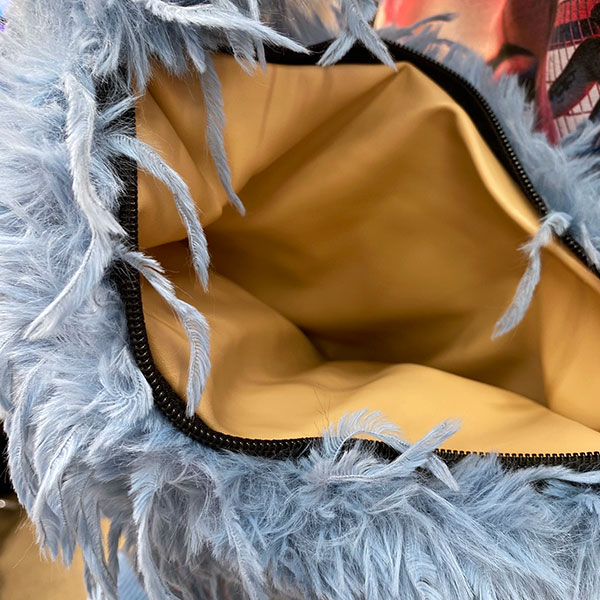 FUR STAR SHOULDER BAG