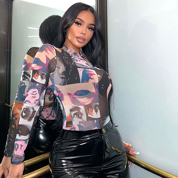 ALL OVER GIRLS BODYSUIT