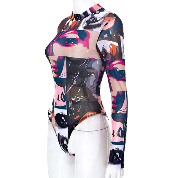 ALL OVER GIRLS BODYSUIT