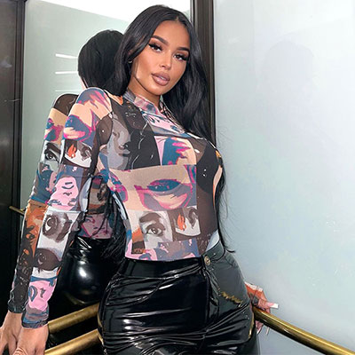 ALL OVER GIRLS BODYSUIT