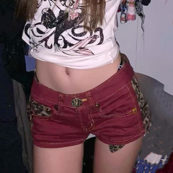 LEOPARD SWITCHING SHORTS