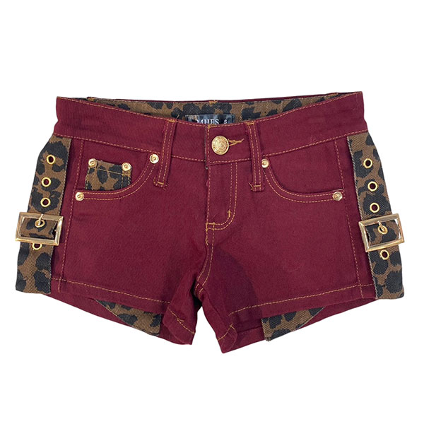 LEOPARD SWITCHING SHORTS