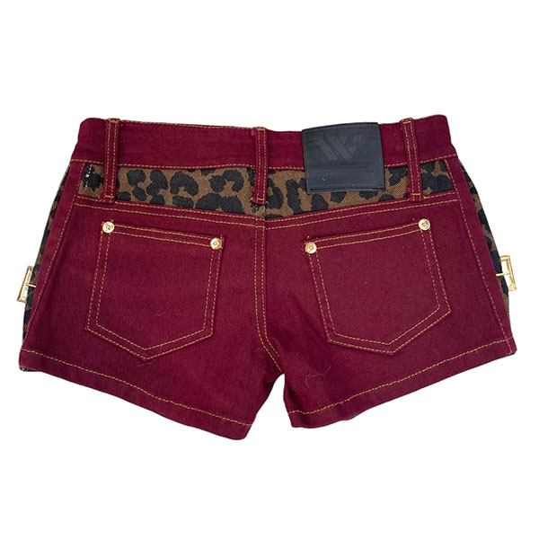 LEOPARD SWITCHING SHORTS
