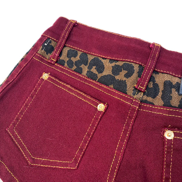 LEOPARD SWITCHING SHORTS
