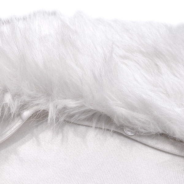 TRIM FUR HIGHCUT CARDIGAN