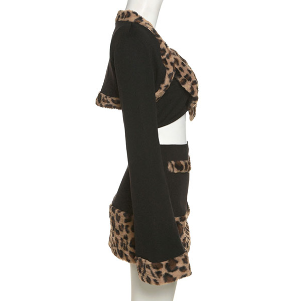 HEART LEOPARD FUR SET UP