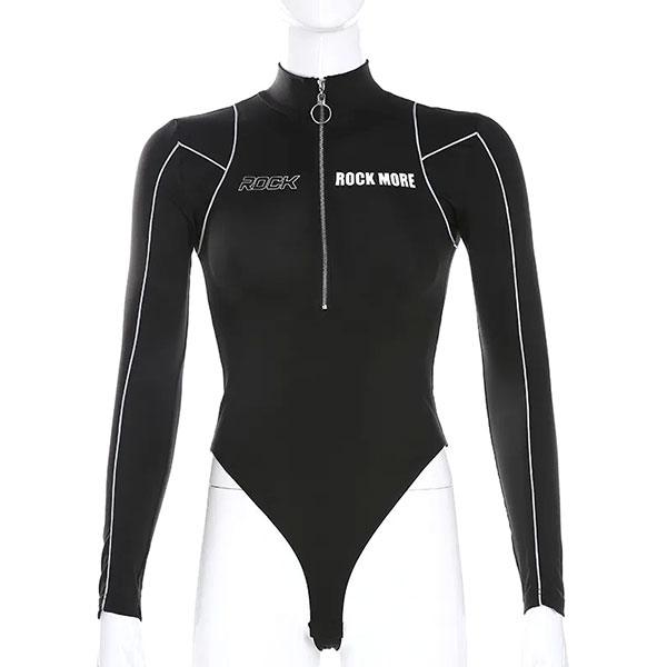 ROCK MORE ZIP BODYSUIT