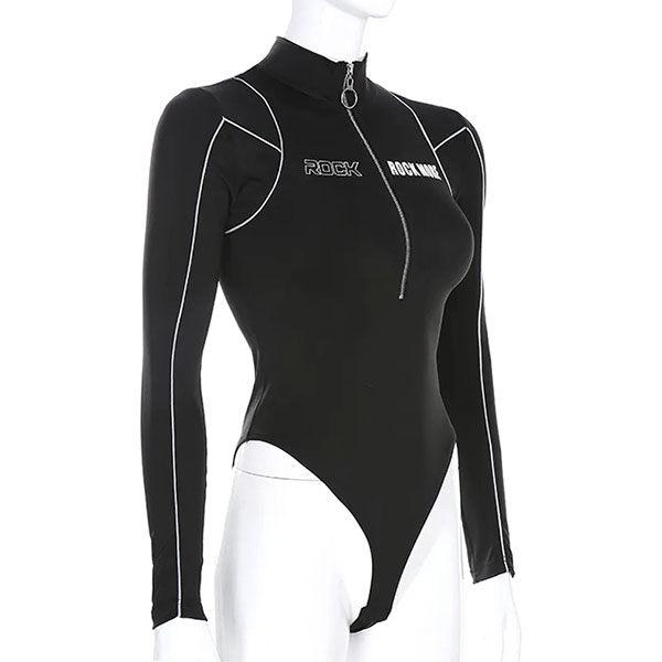 ROCK MORE ZIP BODYSUIT