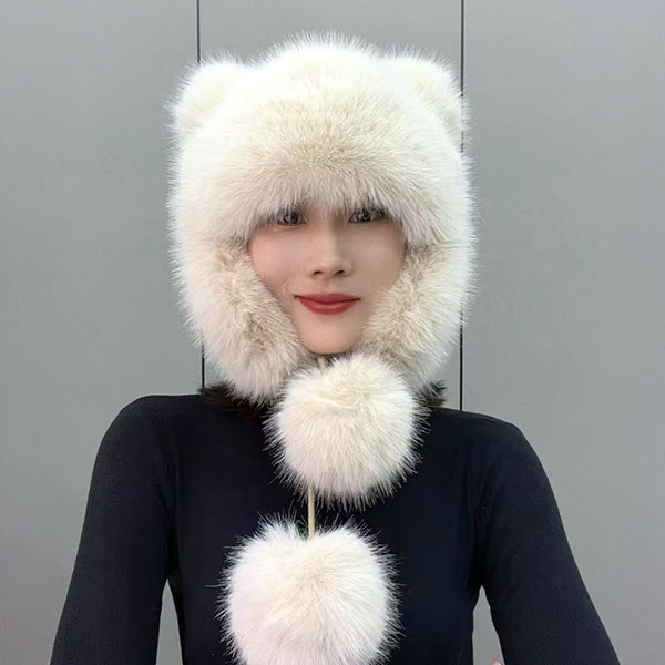 BEAR FUR HAT