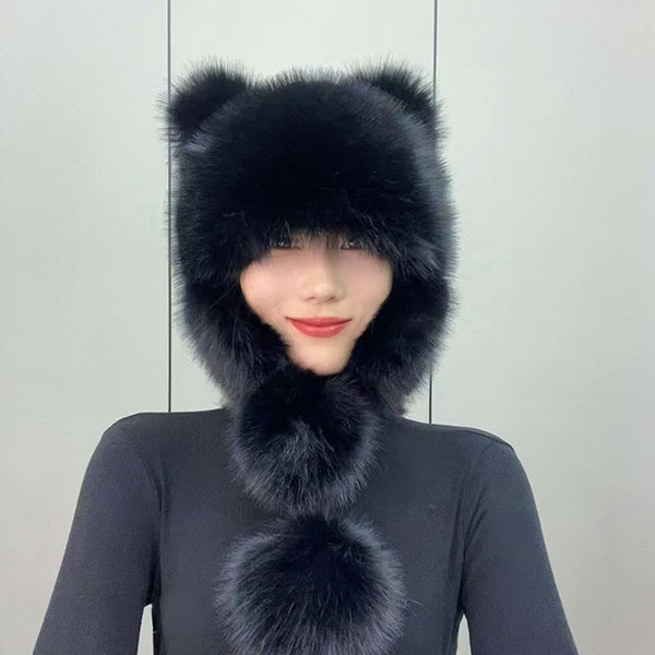 BEAR FUR HAT