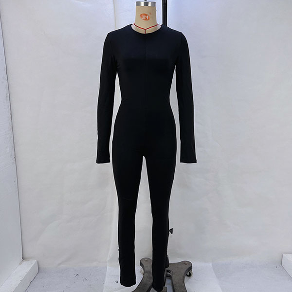 ZIP UP JUMPSUIT