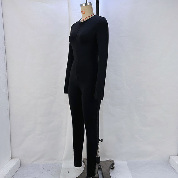 ZIP UP JUMPSUIT