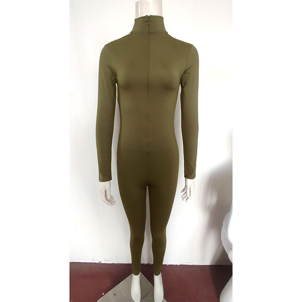 ZIP UP JUMPSUIT