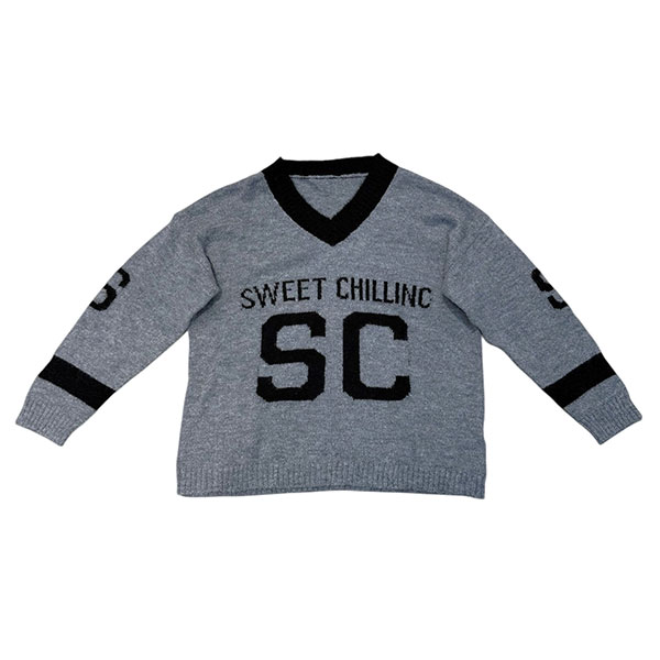 SPORTS V-NECK KNIT