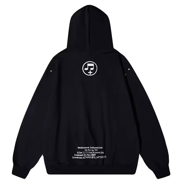 RIVET FLOWER HOODIE