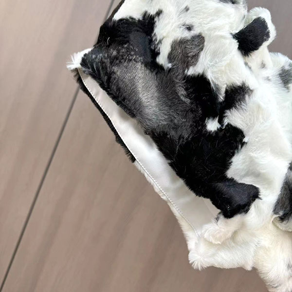 COW FUR SHORTS