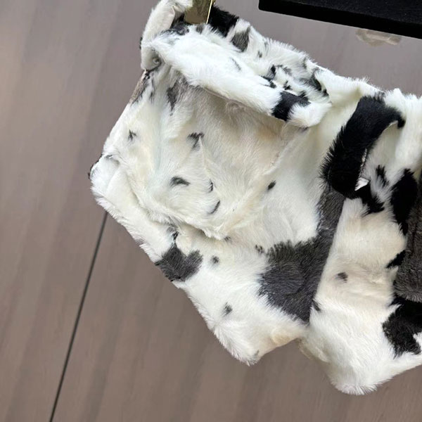 COW FUR SHORTS