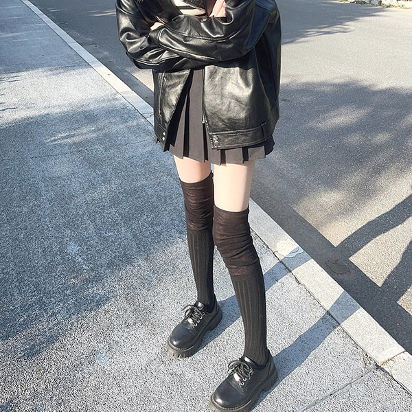 LAYERED SHEER SOCKS