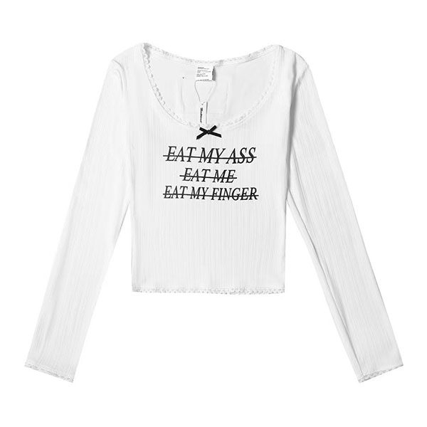 EAT LACE CUTSEW