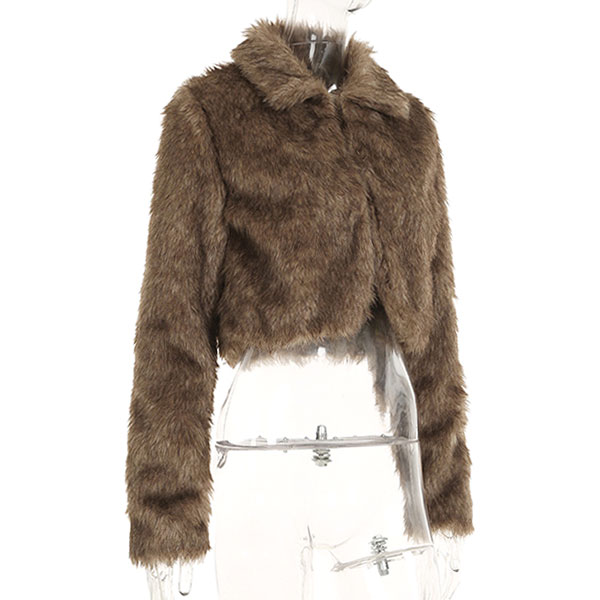 CROPPED FUR JACKET