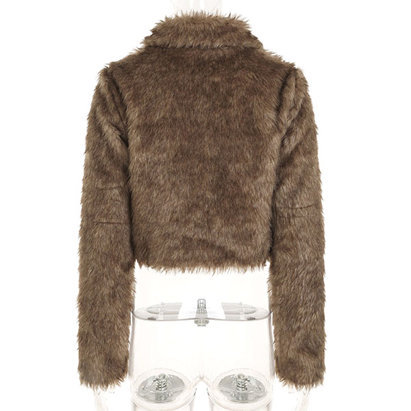 CROPPED FUR JACKET