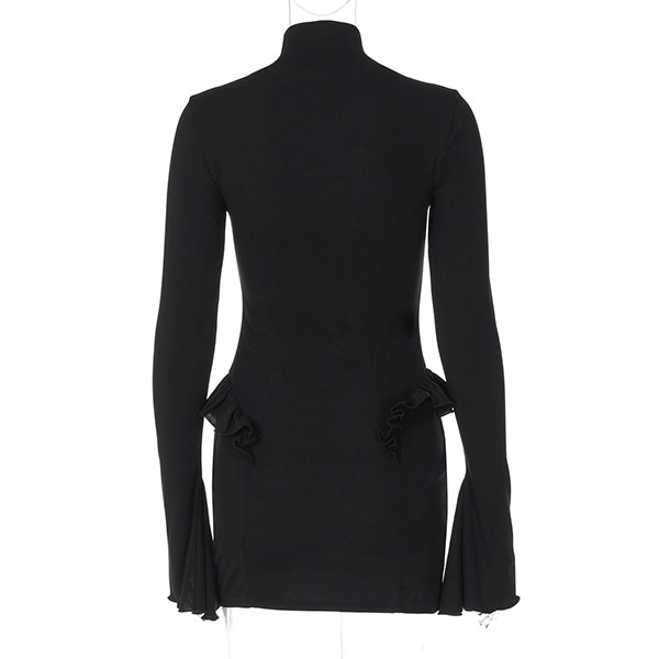 FLARE SLEEVE ONE PIECE