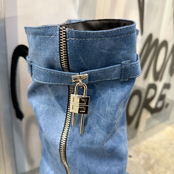DENIM COVER BOOTS